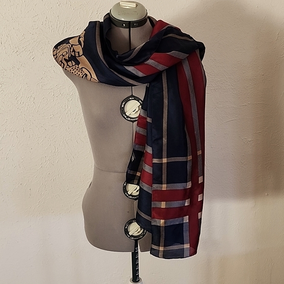 Burberry Silk Scarf - Picture 1 of 5